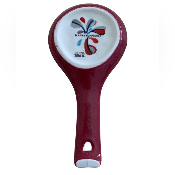 ANTHROPOLOGIE “S” Tivoli Spoon Rest - Picture 2 of 2